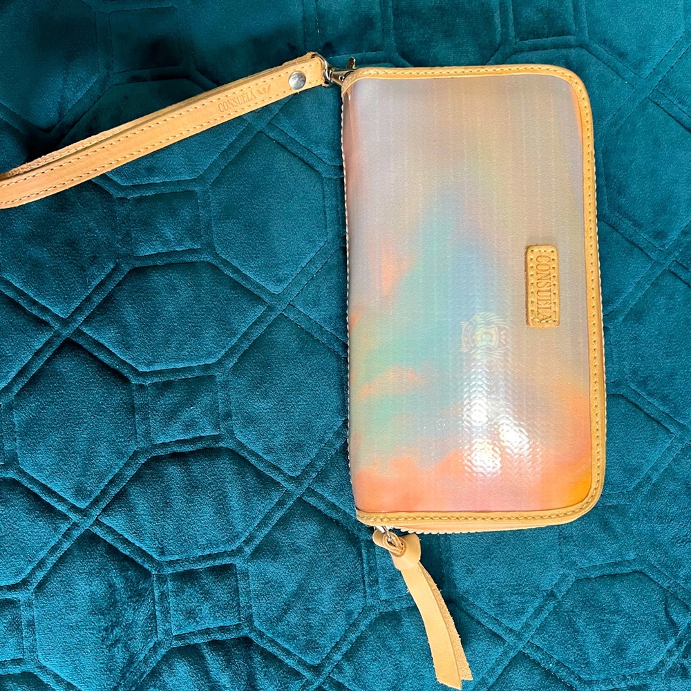 Consuela Wallet Wristlet in Dawn